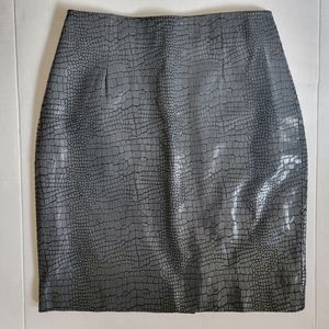 Vintage David Benjamin Leather Skirt